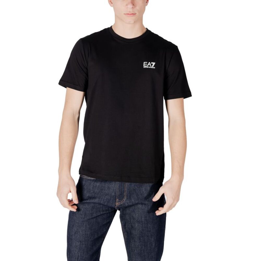 Ea7 TShirt Short Sleeve Crew Neck Men black Shirts